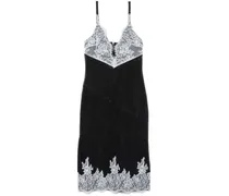 Camisole-Kleid mit Spitzenborten