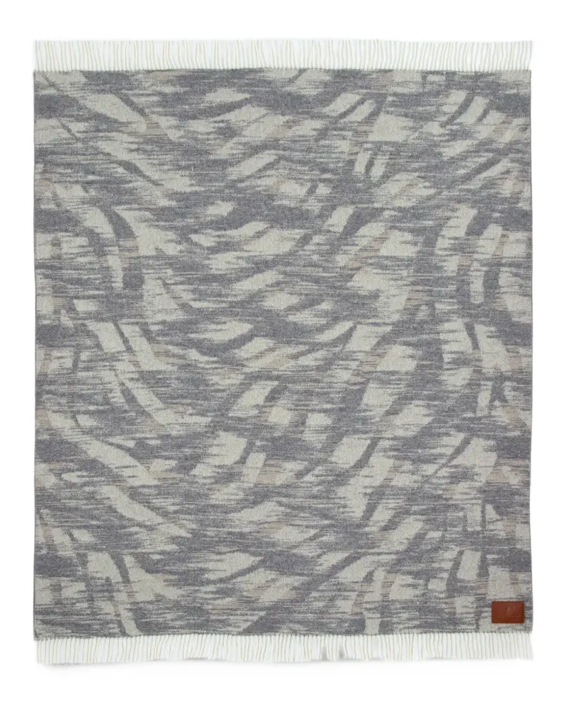 Roberto Cavalli Home Savana Überwurf - Grau Grau