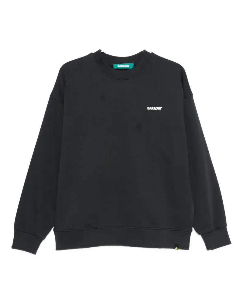 BARROW Sweatshirt mit rundem Ausschnitt - Schwarz Schwarz