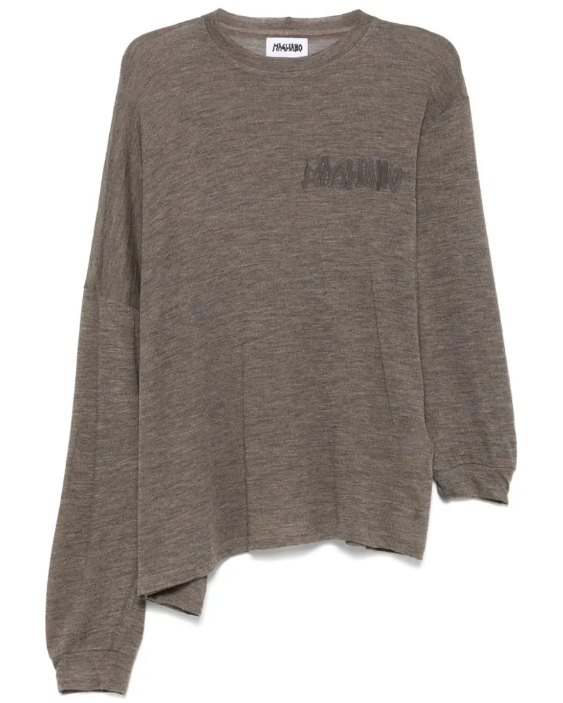 Magliano Signature Twisted T-Shirt - Braun Braun
