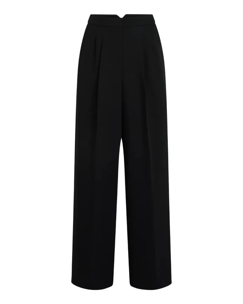 Karl Lagerfeld Karl Studio Hose mit weitem Bein - Schwarz Schwarz