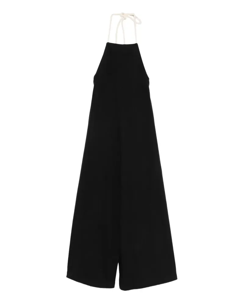 Osklen halterneck jumpsuit - Schwarz Schwarz
