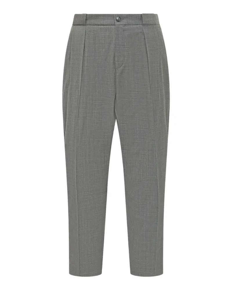 HUGO BOSS pleated trousers - Grau Grau