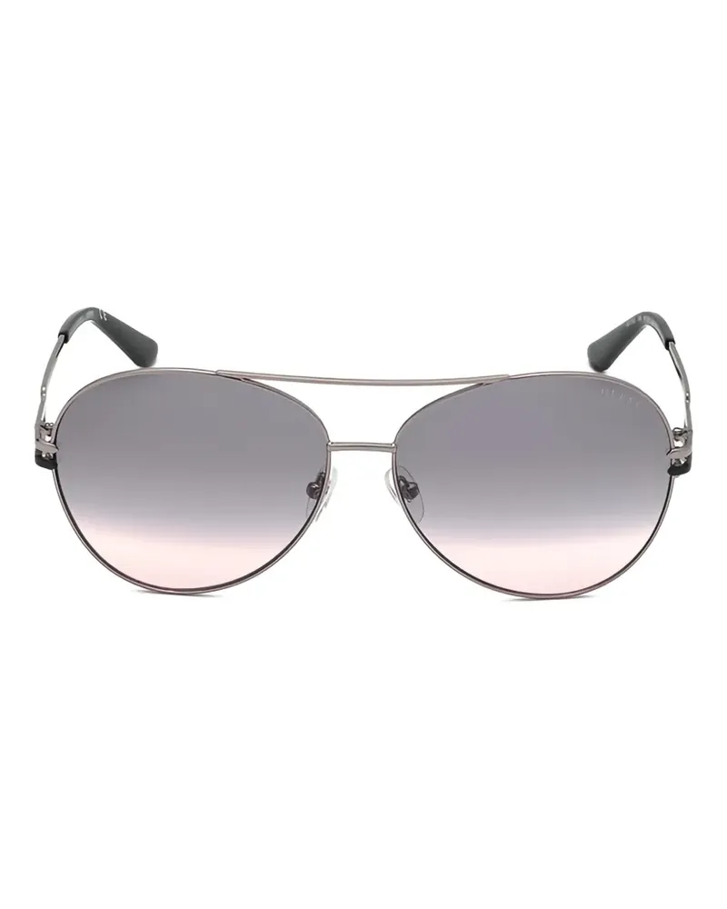 Guess navigator-frame sunglasses - Grau Grau