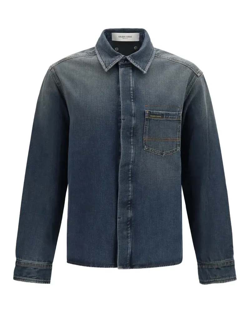 Golden Goose Journey boxi shirt - Blau Blau
