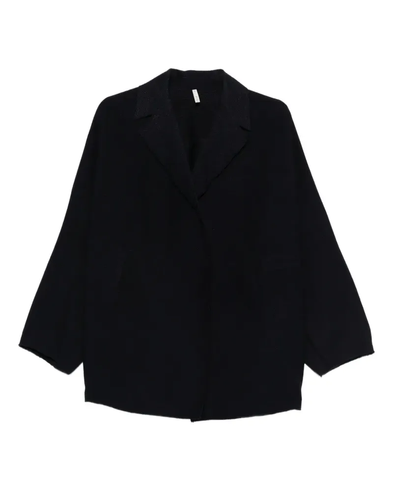 Boboutic Cape mit Schalkragen - Blau Blau