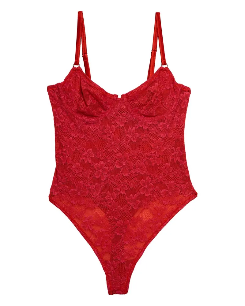 Fleur Du Mal Le Stretch Body - Rot Rot