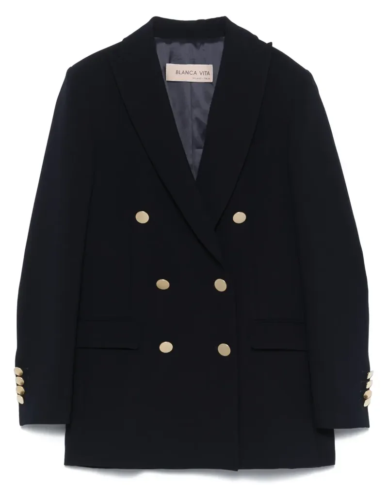 Blanca Doppelreihiger Blazer - Blau Blau