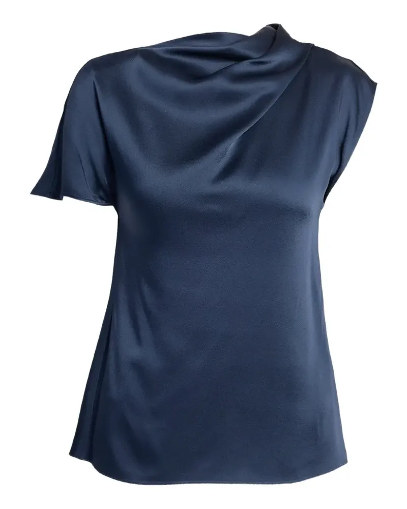 Erdem draped asymmetric top - Blau Blau
