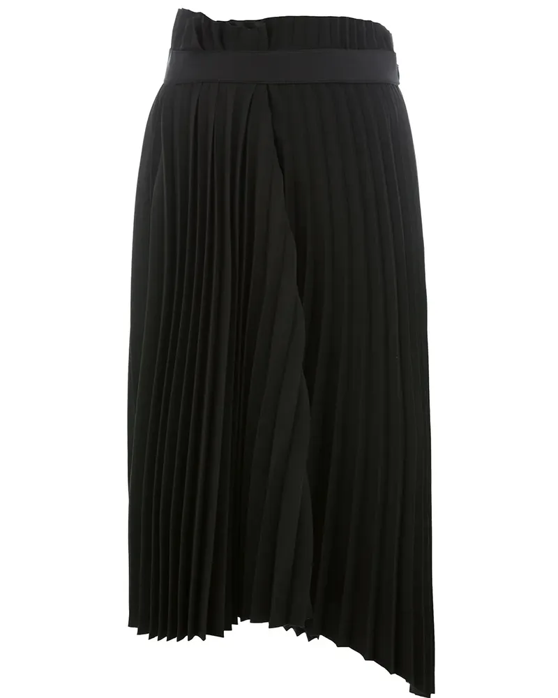 Balenciaga Asymmetrischer Rock - Schwarz Schwarz