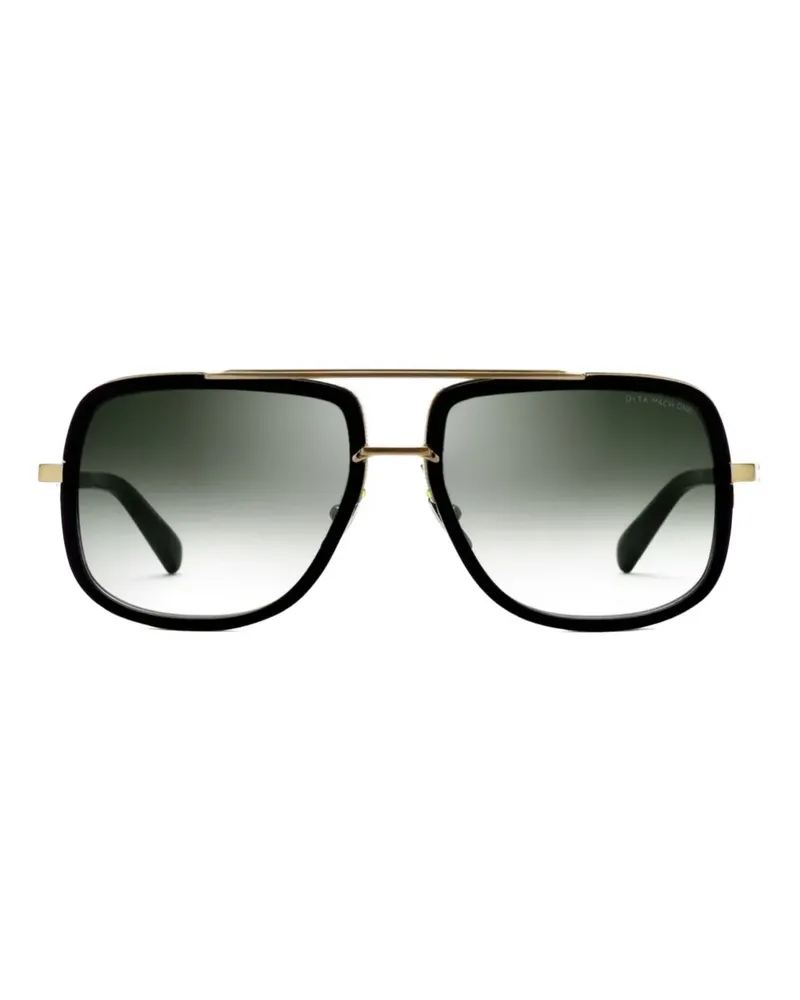 DITA Mach-One pilot-frame sunglasses - Schwarz Schwarz