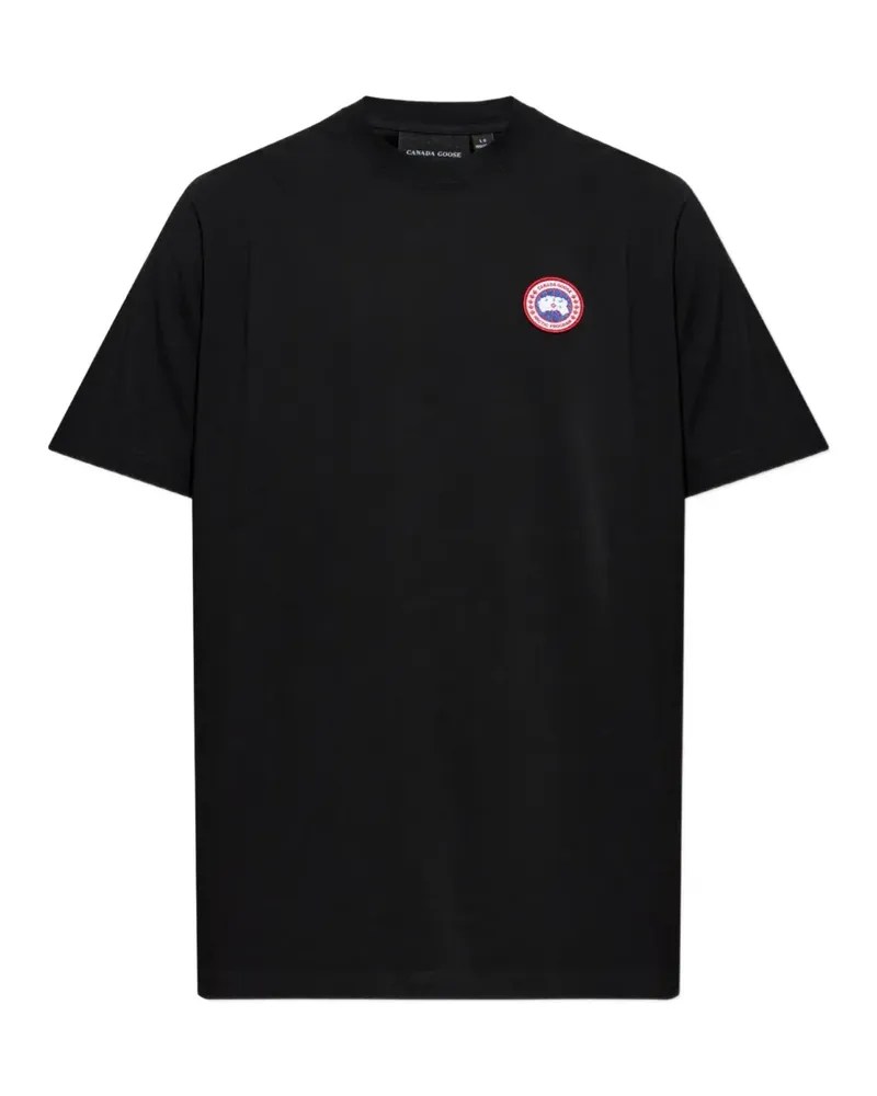 Canada Goose Ocra logo-patch T-shirt - Schwarz Schwarz