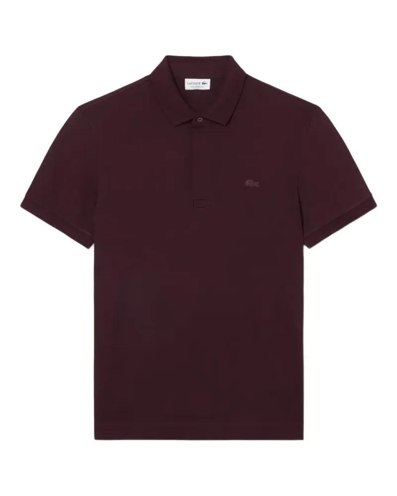 Lacoste Poloshirt mit Logo-Patch - Rot Rot