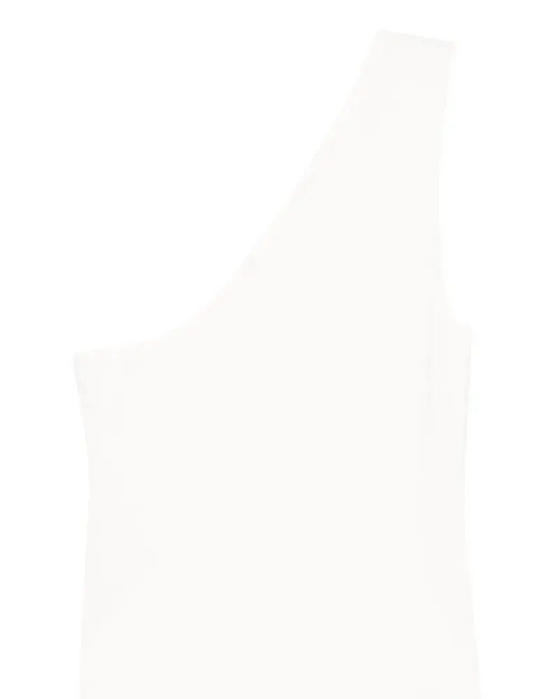 Lisa Yang Sorea one-shoulder top - Weiß Weiß