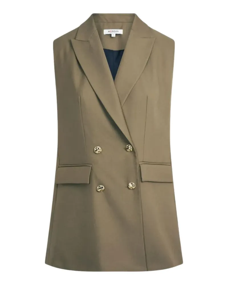 Morgan double-breasted waistcoat - Grün Grün
