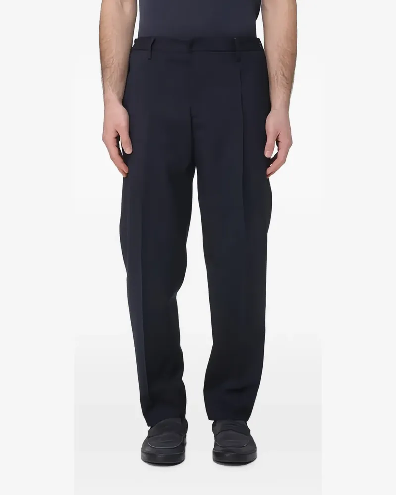 Briglia 1949 tailored-cut pleated trousers - Blau Blau
