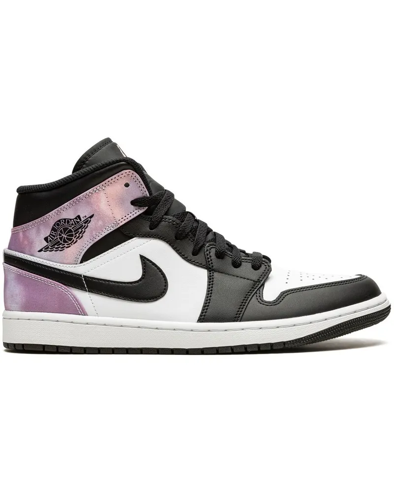 Jordan Air  1 Mid SE "Tie-Dye" Turnschuhe - Weiß Weiß