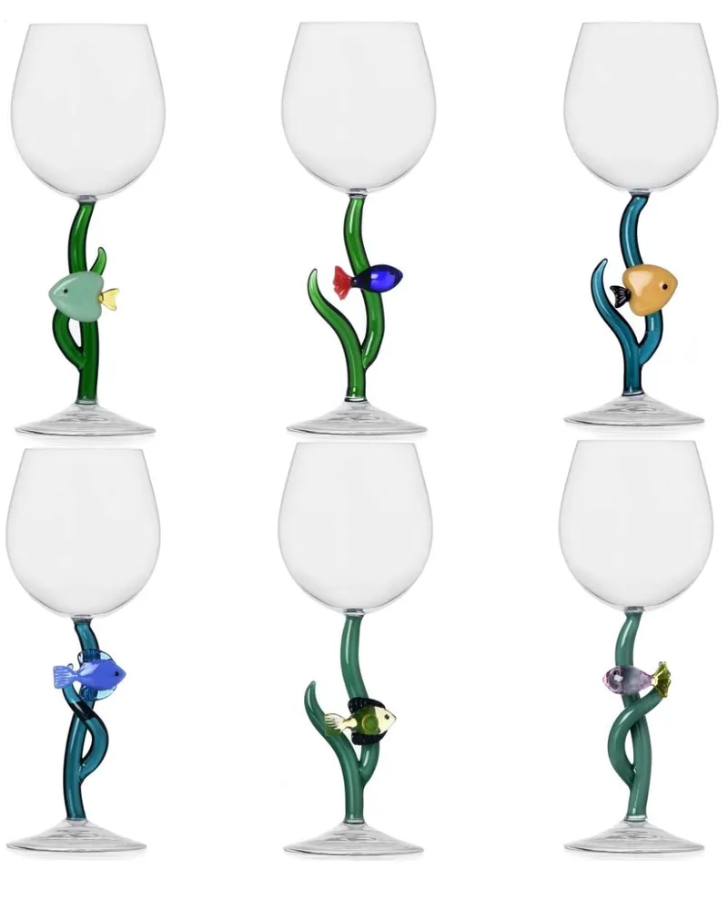 Ichendorf Milano Marine Garden Glas - Blau Blau