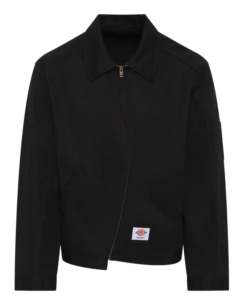 Undercover x Dickies curved-zip jacket - Schwarz Schwarz