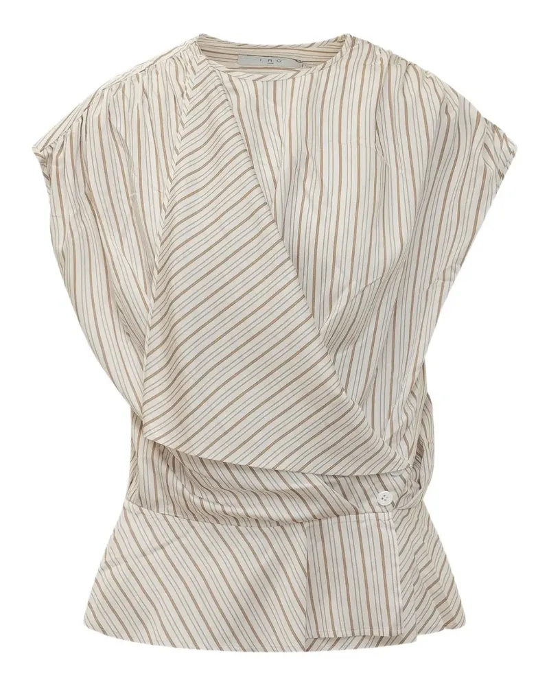 IRO striped uttopia top - Nude Nude