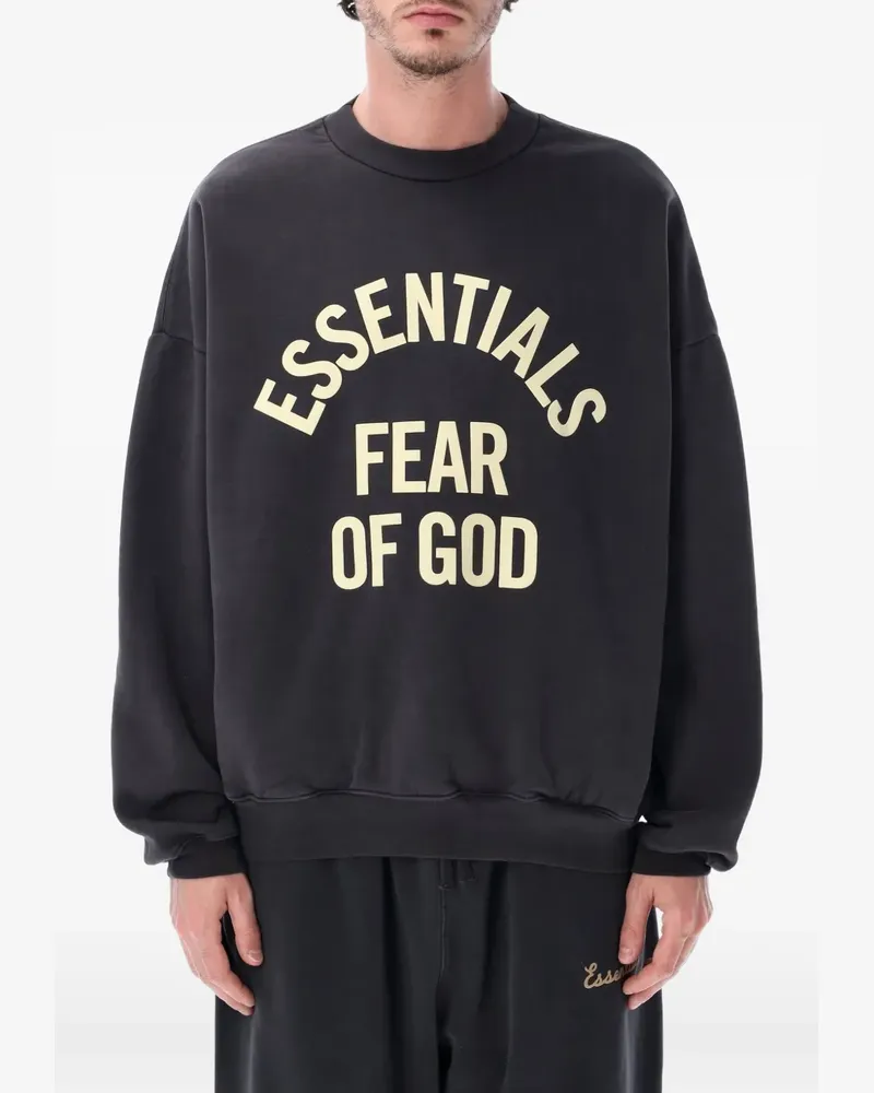 Fear of God Sweatshirt mit Logo-Print - Schwarz Schwarz