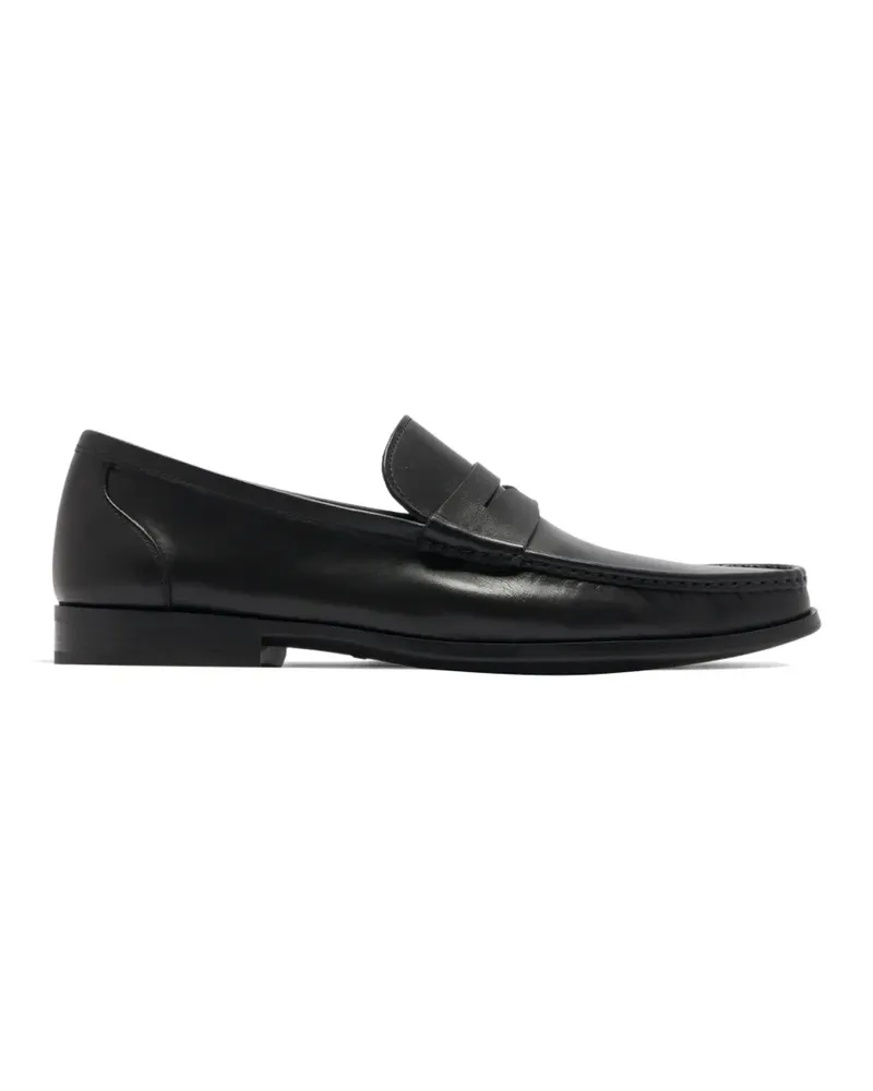 Magnanni penny-slot square-toe loafers - Schwarz Schwarz