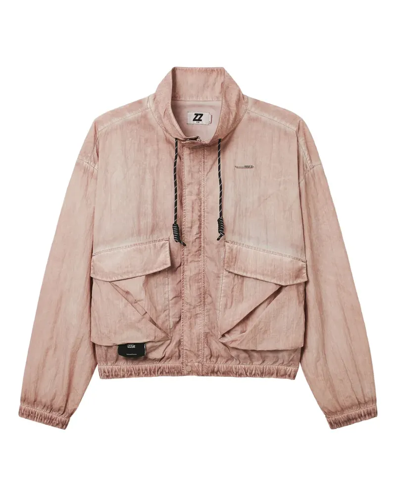 Izzue Jacke mit Taschen - Rosa Rosa
