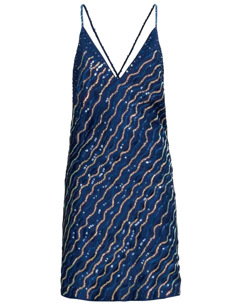 Marni Camisole-Kleid mit Pailletten - Blau Blau