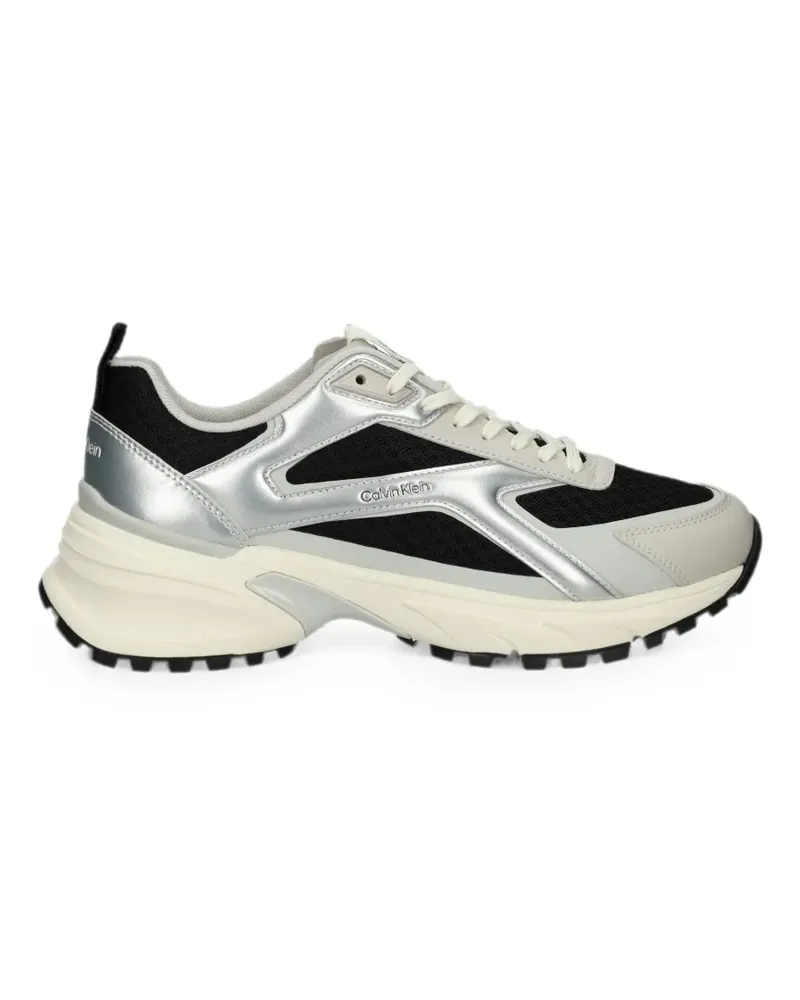 Calvin Klein Sneakers im Metallic-Look - Schwarz Schwarz