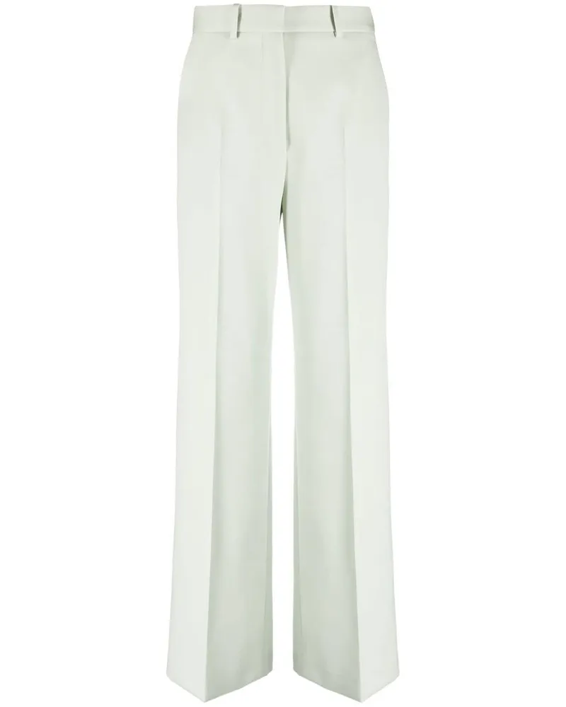 Lanvin Klassische High-Waist-Hose Grün