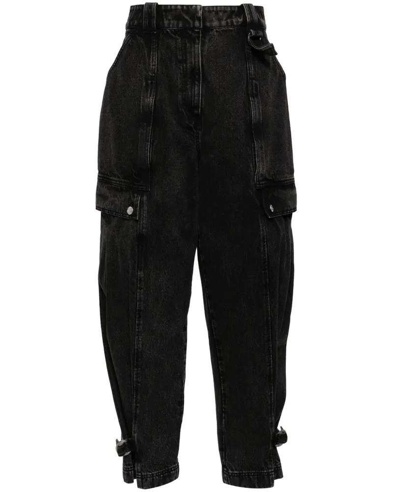 3.1 phillip lim Jeans mit aufgesetzten Taschen - Schwarz Schwarz