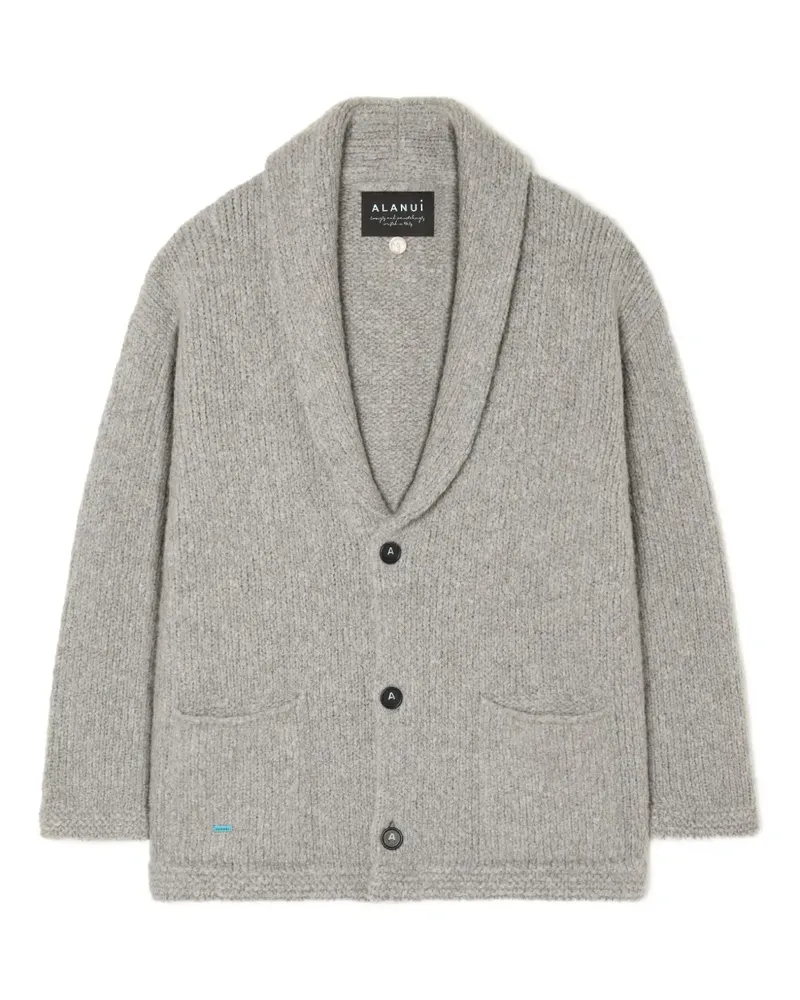 Alanui Cardigan mit Schalkragen - Grau Grau