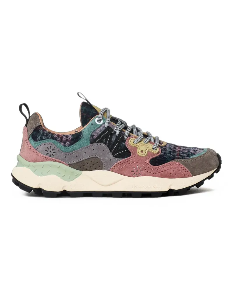 Flower MOUNTAIN Yamano 3 Sneakers mit Wildledereinsätzen - Rosa Rosa