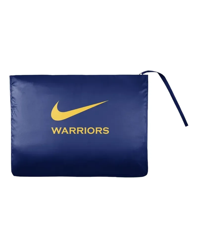 Nike NBA Golden State Warriors Hoodie mit kurzem Reißverschluss - Blau Blau