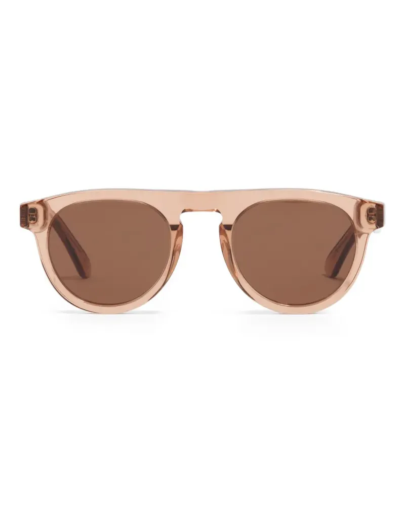 BIMBA Y LOLA Sonnenbrille mit rundem Gestell - Nude Nude