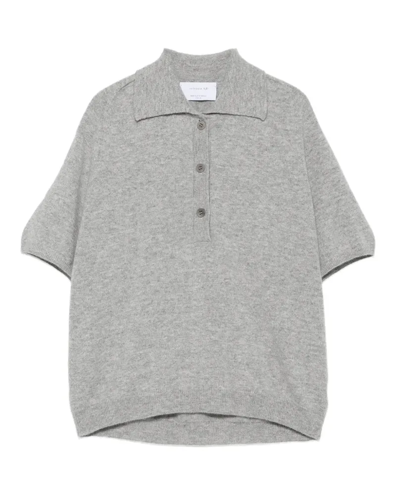 Daniele Fiesoli Poloshirt aus Kaschmir - Grau Grau