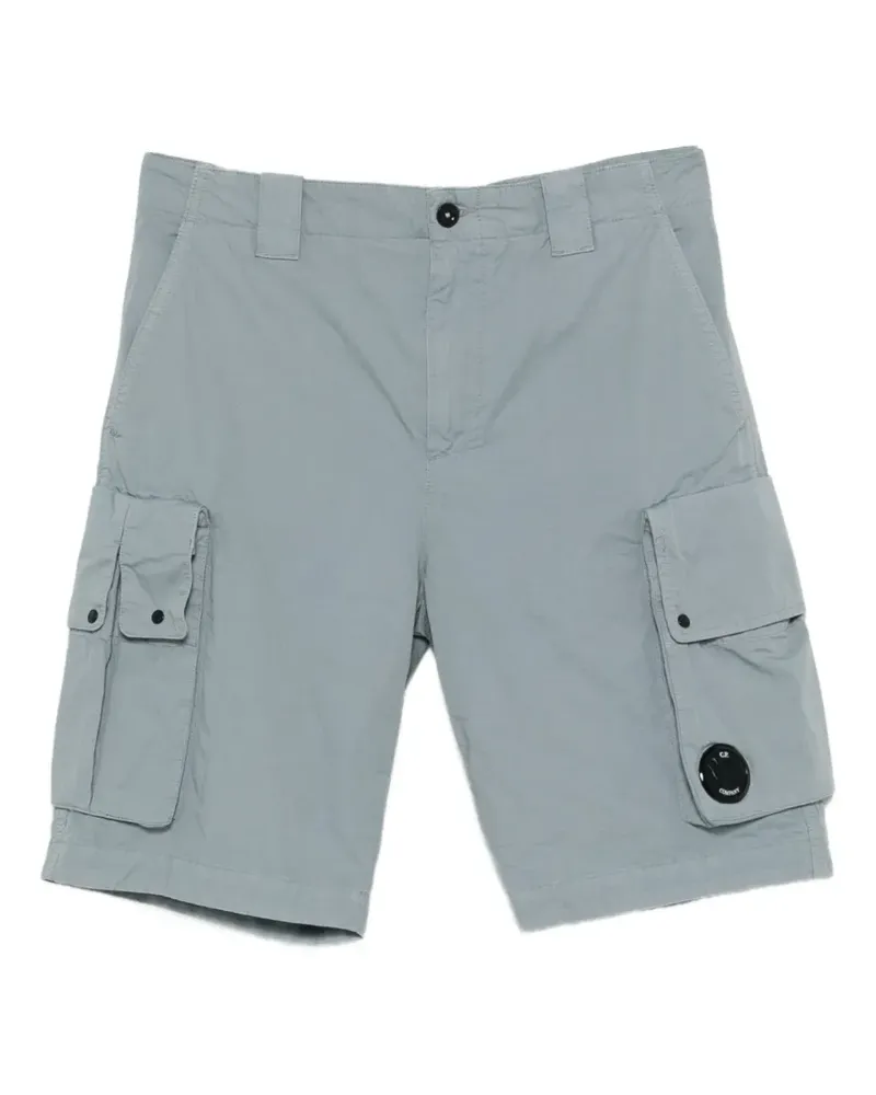 C.P. Company Lens-detail cargo shorts - Blau Blau
