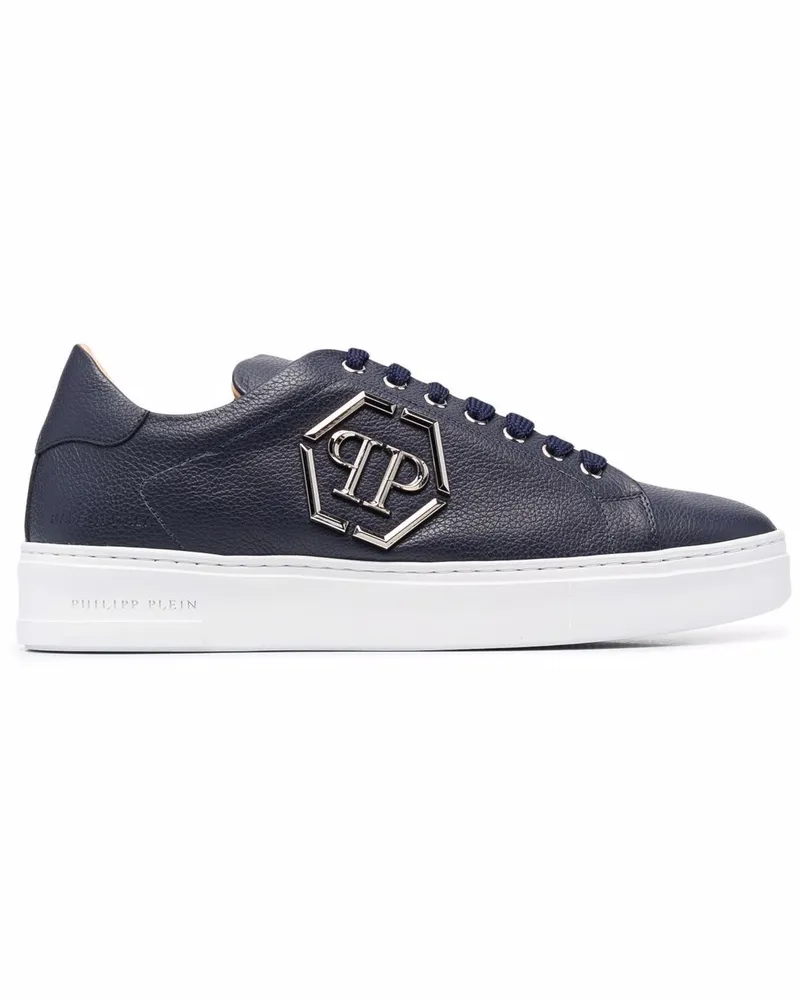 Philipp Plein Hexagon Sneakers - Blau Blau