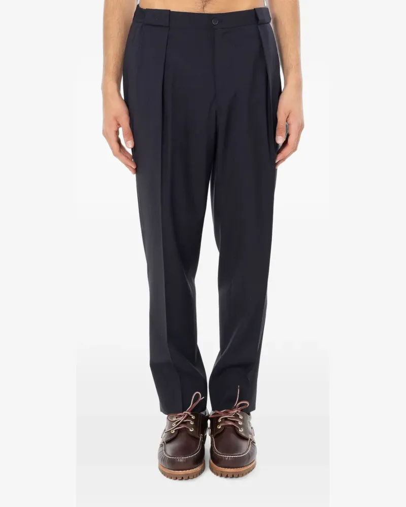 Briglia 1949 Portobello Zignone Hose mit Falten - Blau Blau