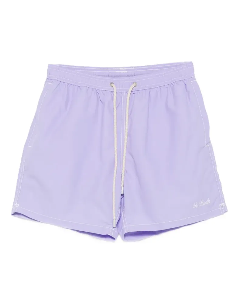 MC2 Saint Barth Patmos Badeshorts mit Kordelzug - Violett Violett