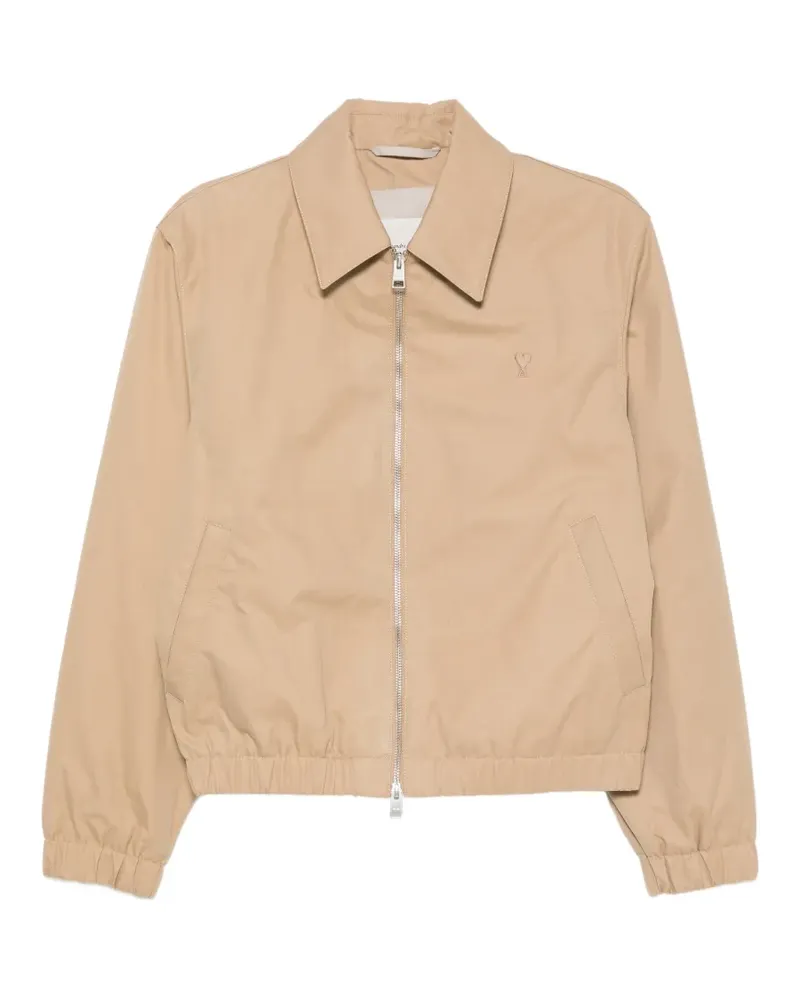 AMI Paris Ami de Coeur Bomberjacke - Nude Nude