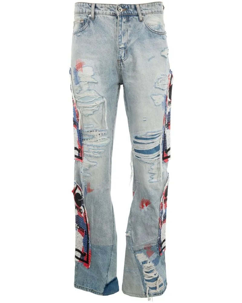 WHO DECIDES WAR Glory Jeans - Blau Blau