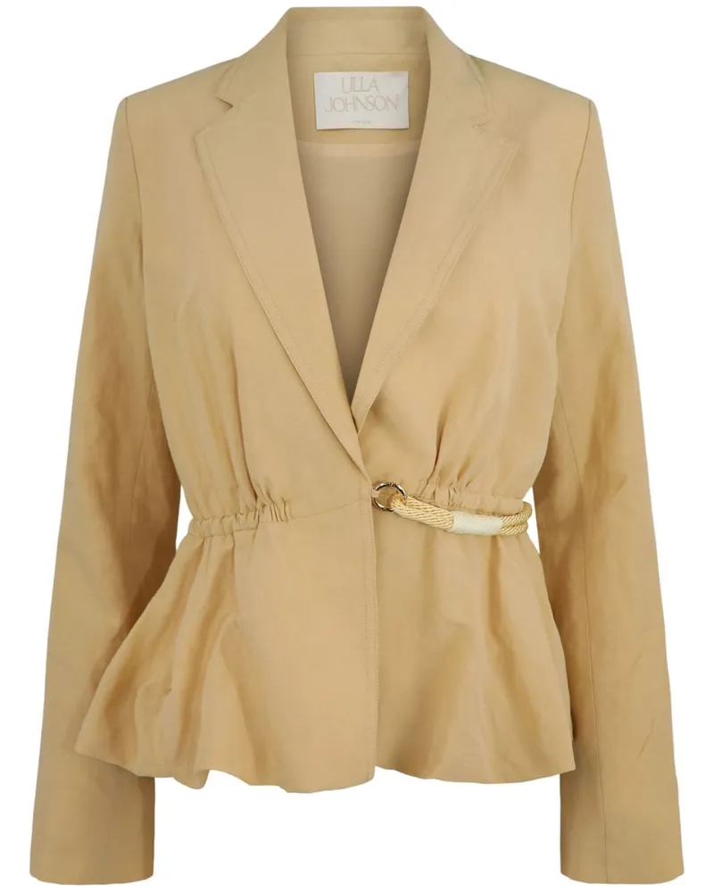 Ulla Johnson Blazer mit Gürtel - Nude Nude
