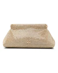 Cult Gaia mini Lillia clutch bag Gold