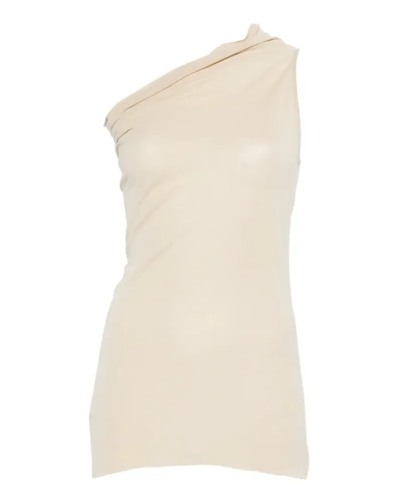 Rick Owens Asymmetrisches Top - Nude Nude