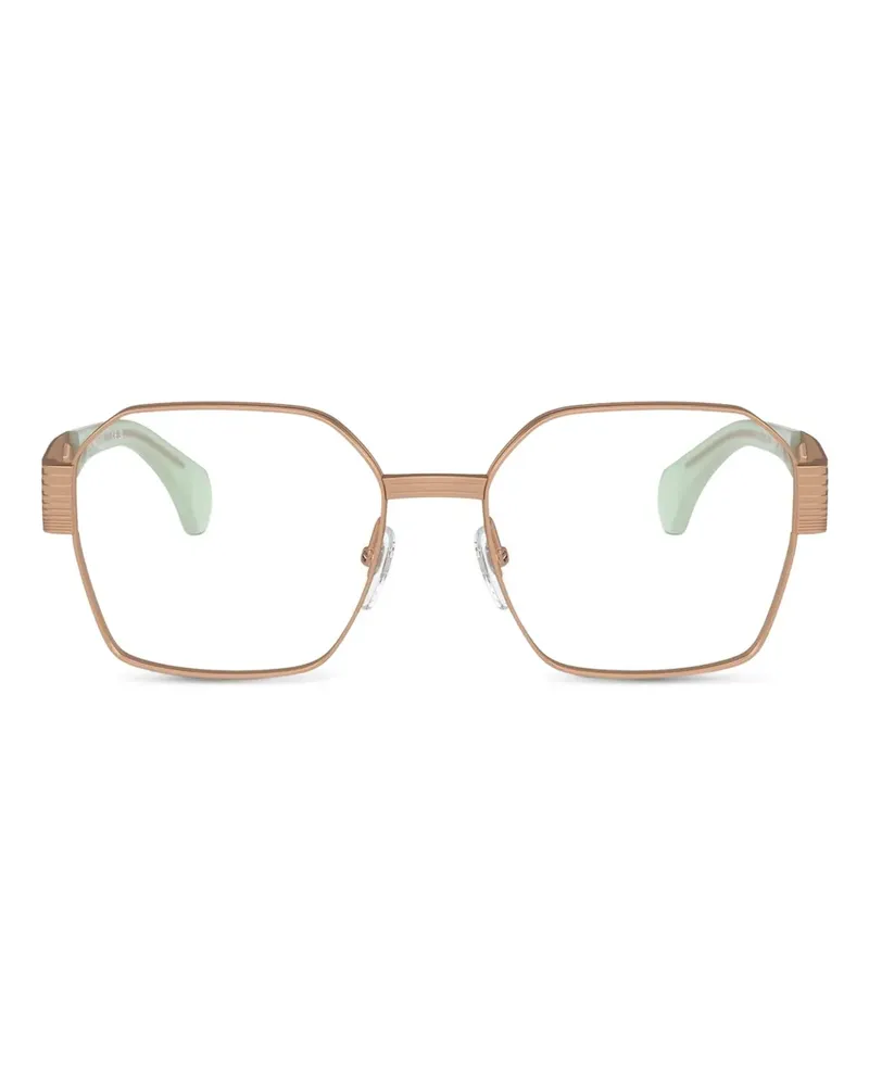 Alain Mikli Brille mit geometrischem Gestell - Braun Braun