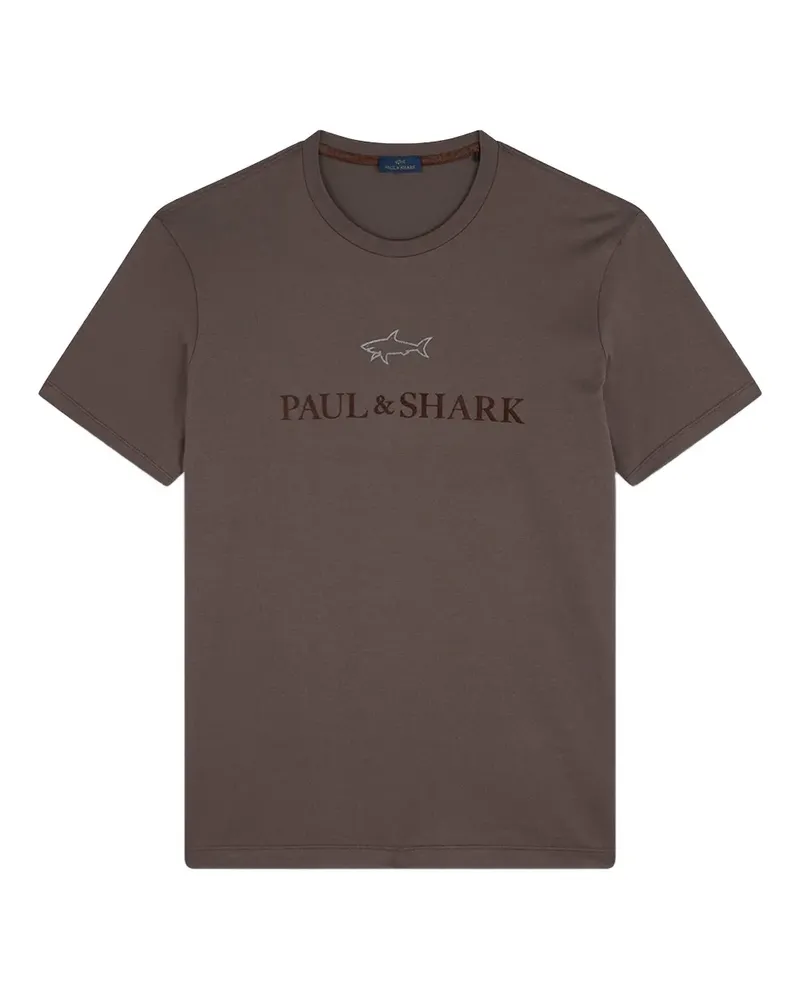 Paul & Shark cotton T-shirt - Braun Braun