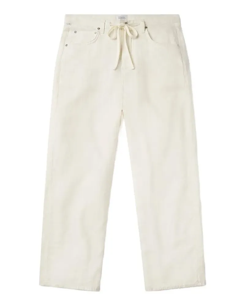 Citizens of humanity Brynn Hose mit Kordelzug - Nude Nude