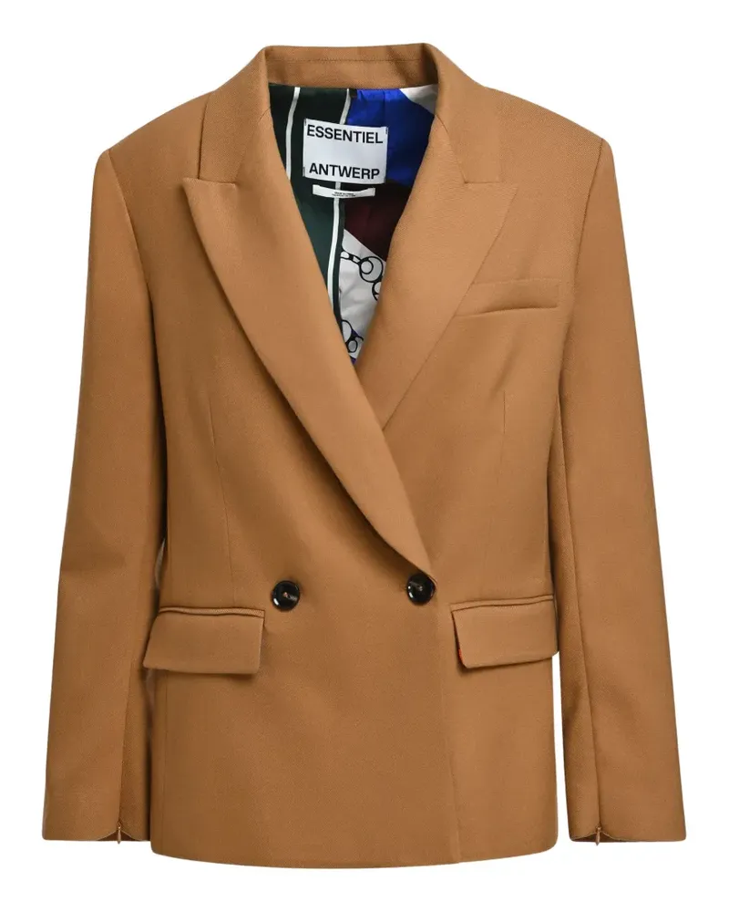 Essentiel Kendra double-breasted blazer - Braun Braun