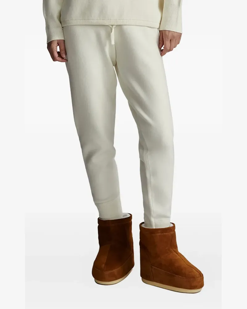 Varley Jogginghose mit gerippten Bündchen - Weiß Weiß